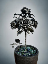 Load image into Gallery viewer, Steel Rose Topiary